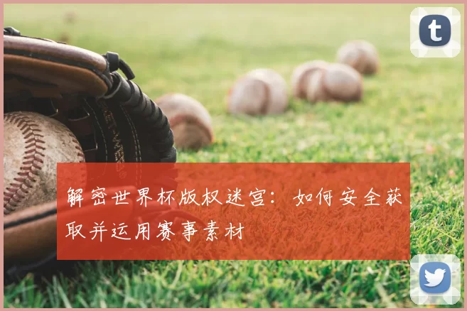 解密世界杯版权迷宫:如何安全获取并运用赛事素材